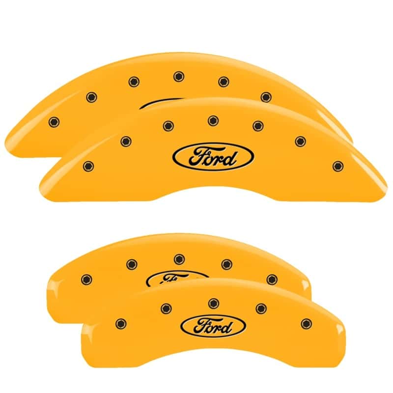 MGP — MGP 4 Caliper Covers Engraved F & R Oval Logo/Ford Yellow Finish Black Char 2007 Ford Expedition
Caliper Covers - view 1