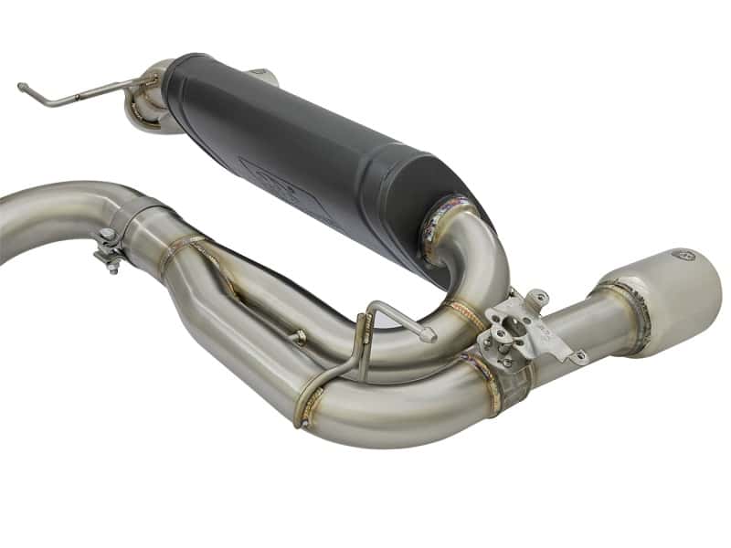 aFe — aFe POWER MACH Force-Xp 16-17 BMW 340i/340ix/ 3.0L 304 SS Cat-Back Exhaust System
Cat-Back Exhaust - view 4