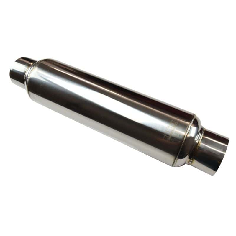 Kooks Headers — Kooks Universal 3in Round Muffler 14in Long. Pol SS
3in. Round Muffler
3" Round Muffler - view 1