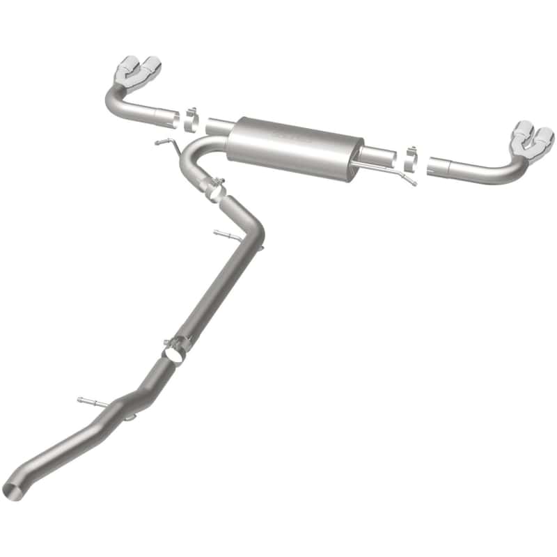 Magnaflow — MagnaFlow 15-17 GMC Terrain V6 3.6L 409SS Cat-Back Exhaust Quad Split Rear with 3in Polished Tips
Cat-Back - view 26