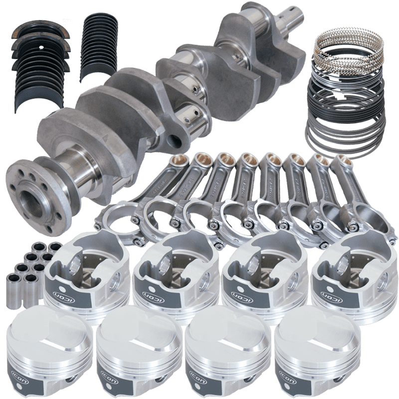 Eagle — Eagle Chevy 454 4.000in Crank 6.135in I-Beam Rods 43cc Dome 4.320in Pistons Rotating Assembly
Pro Street Assembly - view 1