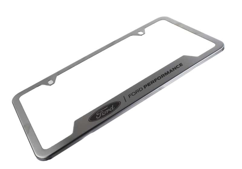 Ford Racing — Ford Racing Stainless Steel Ford Performance License Plate Frame - view 5