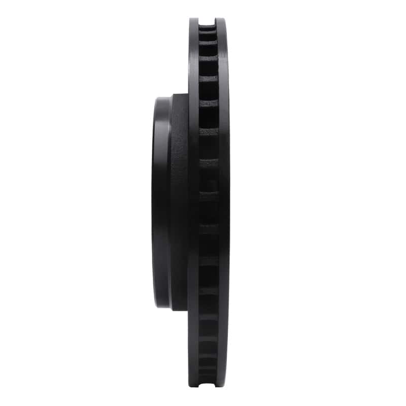 R1 Concepts — R1 07-18 Jeep Wrangler Front Right Drilled & Slotted Black Brake Rotor
R1 Brake Rotor Drill - view 3