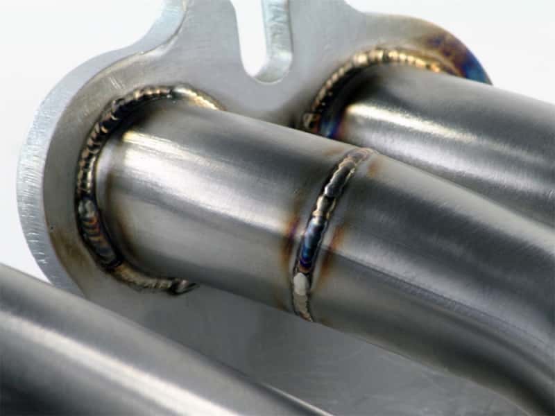 aFe — aFe Twisted Steel Header SS-409 HDR Jeep Wrangler TJ 00-06 I6-4.0L
ExhstHdr - view 2