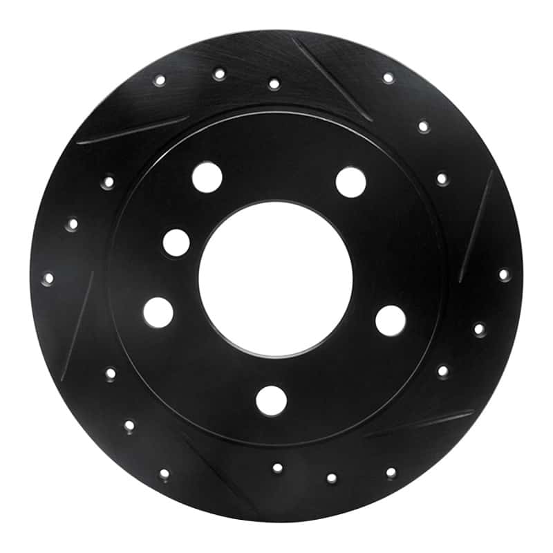 R1 Concepts — R1 95-99 BMW 318TI Rear Right Drilled & Slotted Black Brake Rotor
R1 Brake Rotor Drill - view 1