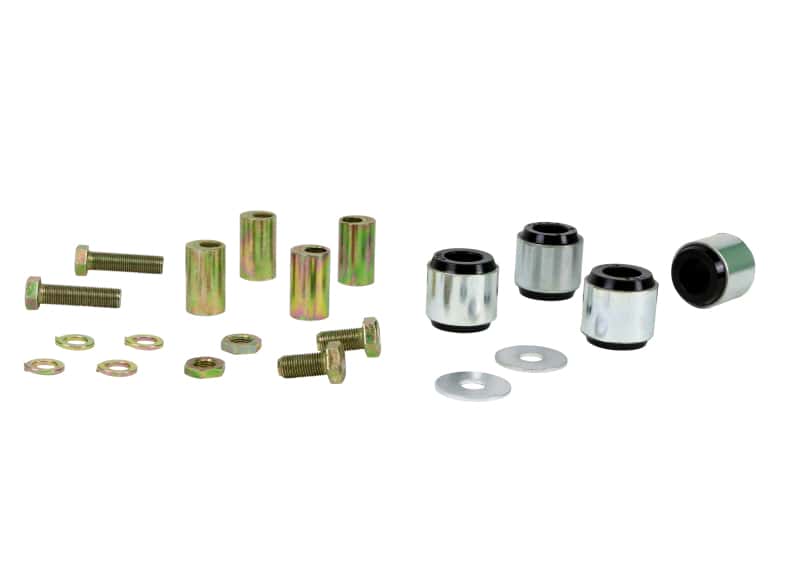 Whiteline — Whiteline Plus 3/08+ Dodge Challenger / 11/05+ Charger Rear Camber Correction Control/Radius Arm Upp
Bushing Kit - view 1