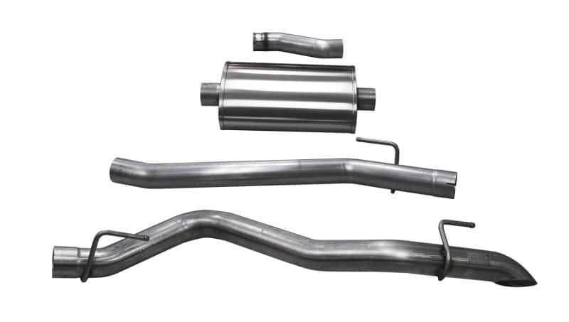 CORSA Performance — Corsa 2020-2025 Jeep Gladiator JT 3.0in Cat-Back Single Side Exit w/ Turn Down Tip
Exhaust - view 1