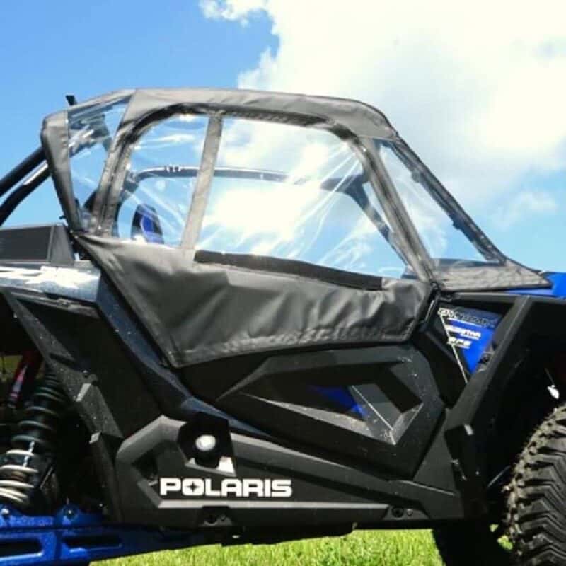 Seizmik — Seizmik 18-21 Polaris RZR Turbo S Soft Doors w/ Zippers Kit - view 2