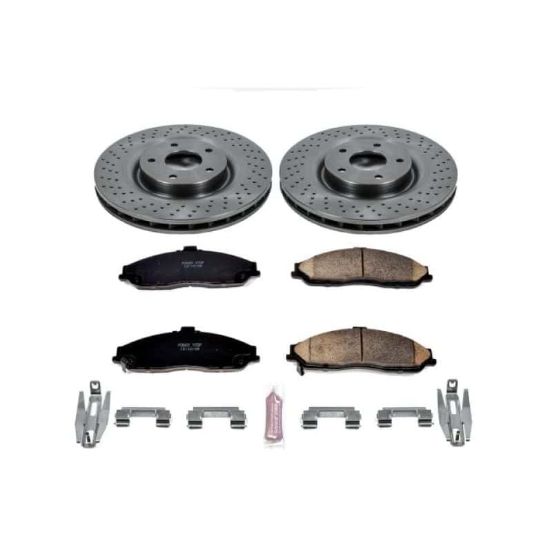 PowerStop — Power Stop 06-09 Cadillac XLR Front Autospecialty Brake Kit - view 1