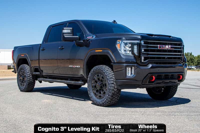 Cognito — Cognito 20-24 Chevy/GMC Silv/Sierra 2500/3500 HD 2WD/4WD 3in Elite Leveling Kit w/ Elka 2.5 RR
Suspension Lift Kit - view 2