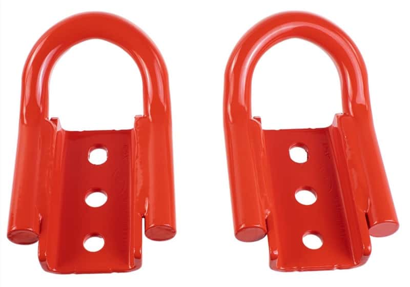 Ford Racing — Ford Racing 21-23 Bronco Rear Tow Hook Pair - Red - view 8