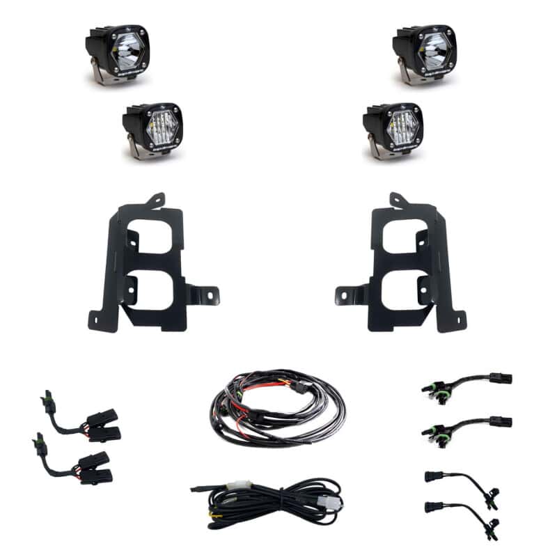 Baja Designs — Baja Designs 2020+ GMC 2500/3500 Fog Pocket Kit - view 2