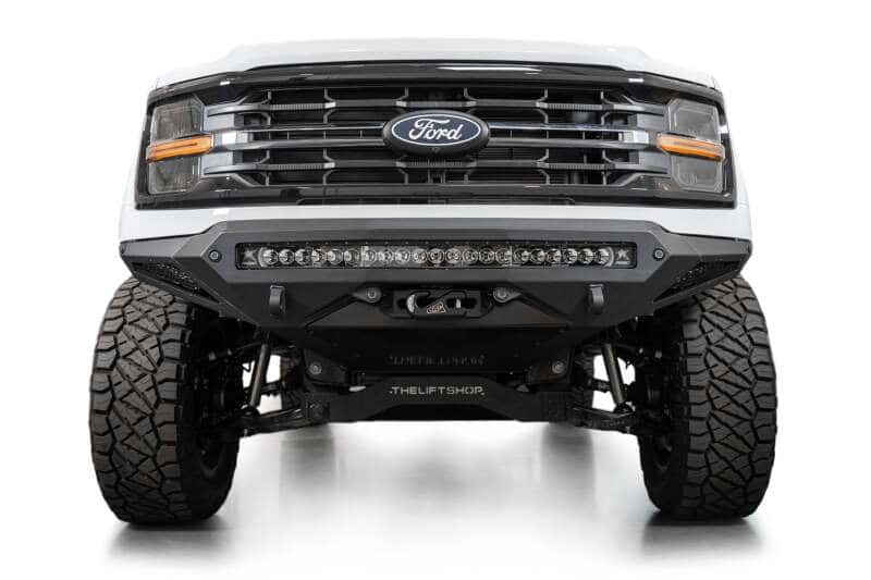 Addictive Desert Designs — Addictive Desert Designs 2024 Ford F-150 Stealth Fighter Winch - Front Bumper
Bumper- Front - view 11