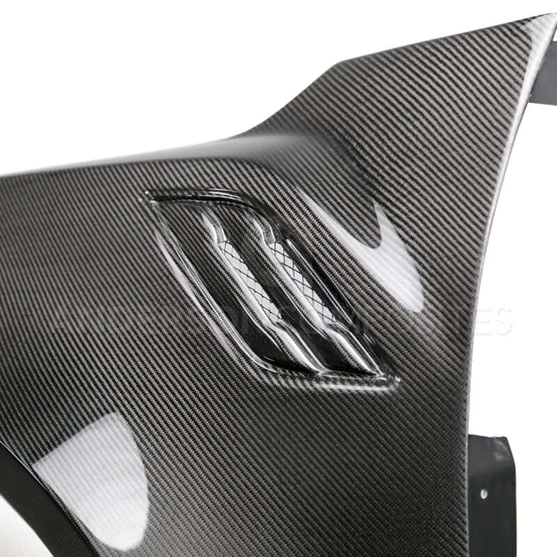 Anderson Composites — Anderson Composites 17-18 Ford Raptor Type-Wide Carbon Fiber Front Fenders (Pair) - view 5