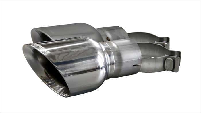 CORSA Performance — Corsa 2015-2025 Ford Mustang GT 3.0in Inlet / 4.5in Outlet Polished Tip Kit (For Corsa Exhaust Only)
Exhaust - view 3