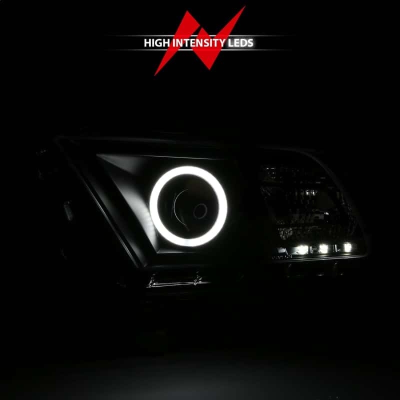 ANZO — ANZO 2010-2014 Ford Mustang Projector Headlights w/ Halo Black (CCFL)
Head Light Set
HdLtSet - view 7