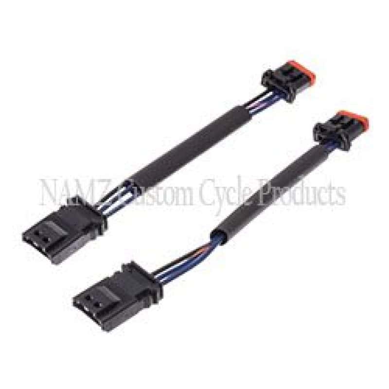 NAMZ — NAMZ 16-23 V-Twin Softail (Except FLSTC/FLSTN) Plug-N-Play Front Turn Signal Extension 12in. - view 2