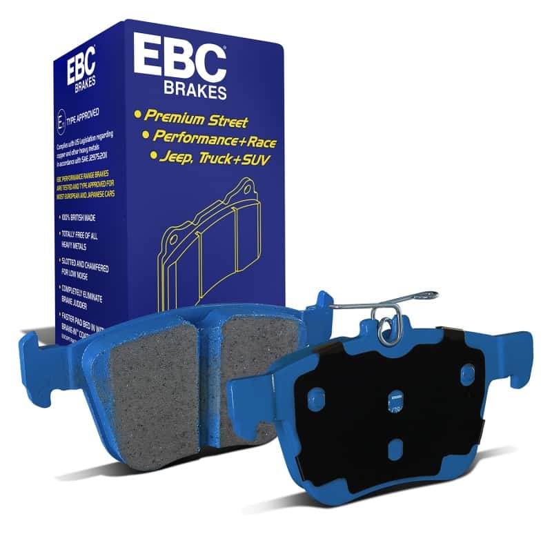EBC — EBC 2015+ Volkswagen GTI/Golf R (Mk7) Bluestuff Rear Brake Pads
Disc Brake Pad - view 2
