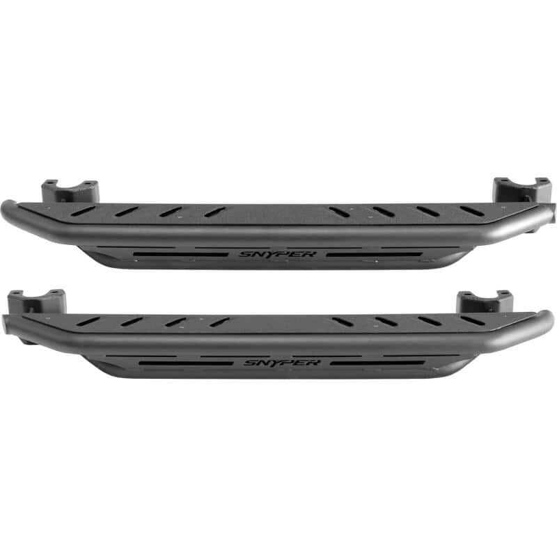 Westin — Westin/Snyper 07-17 Jeep Wrangler Triple Tube Rock Rail Steps - Textured Black
Nerf/Step Bar - view 2