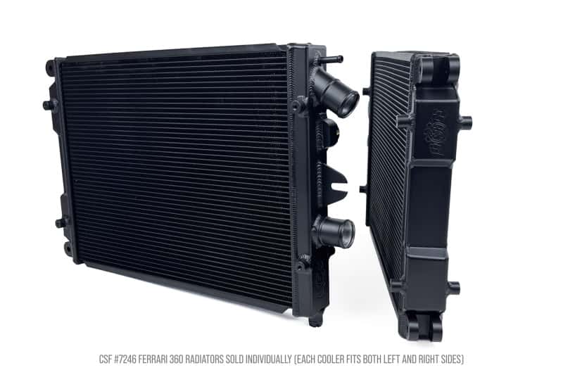 CSF — CSF 00-08 Ferrari 360 High Performance All Aluminum Radiator - Left/Right
CSF Radiator - view 2