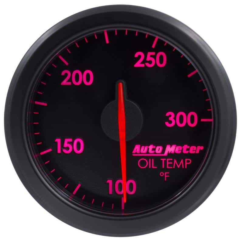 AutoMeter — Autometer Airdrive 2-1/6in Oil Temp Gauge 100-300 Degrees F - Black
GA 2" OILT AIRDRV BK - view 7