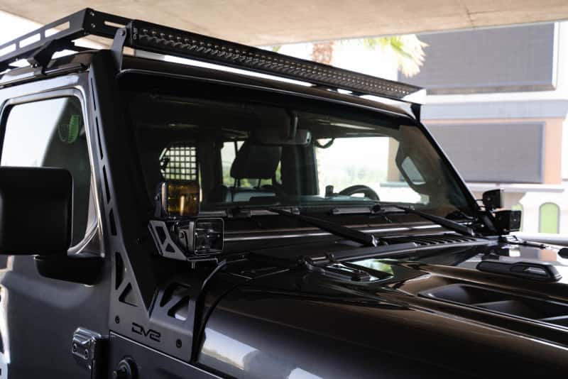 DV8 Offroad — DV8 Offroad 2018+ Jeep Wrangler JL Light Bar Mount
Jeep Light Bar Mount - view 7