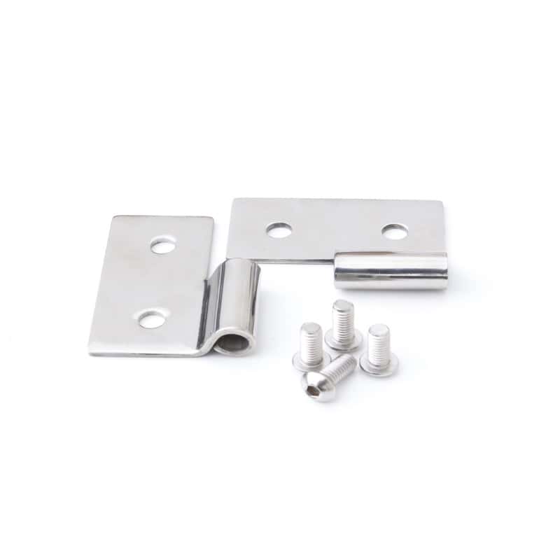 Rampage — Rampage 1976-1983 Jeep CJ5 Lower Door Hinges - Stainless
Lower Dr Hng Brckts
Door Hinge - view 1