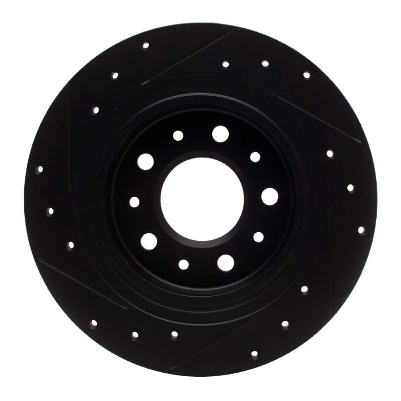 R1 Concepts — R1 2016-2025 Buick LaCrosse Rear Right Drilled & Slotted Black Brake Rotor
R1 Brake Rotor Drill - view 5
