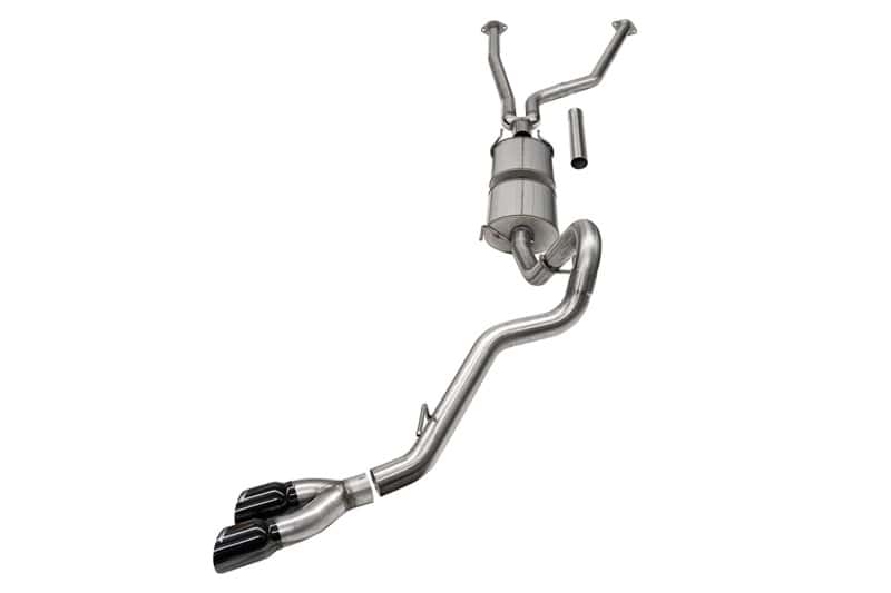CORSA Performance — Corsa 22-25 Toyota Tundra 4WD 3in Sport Cat-Back Side Exit Exhaust System w/ Twin 4in Black PVD Tips
Exhaust - view 1