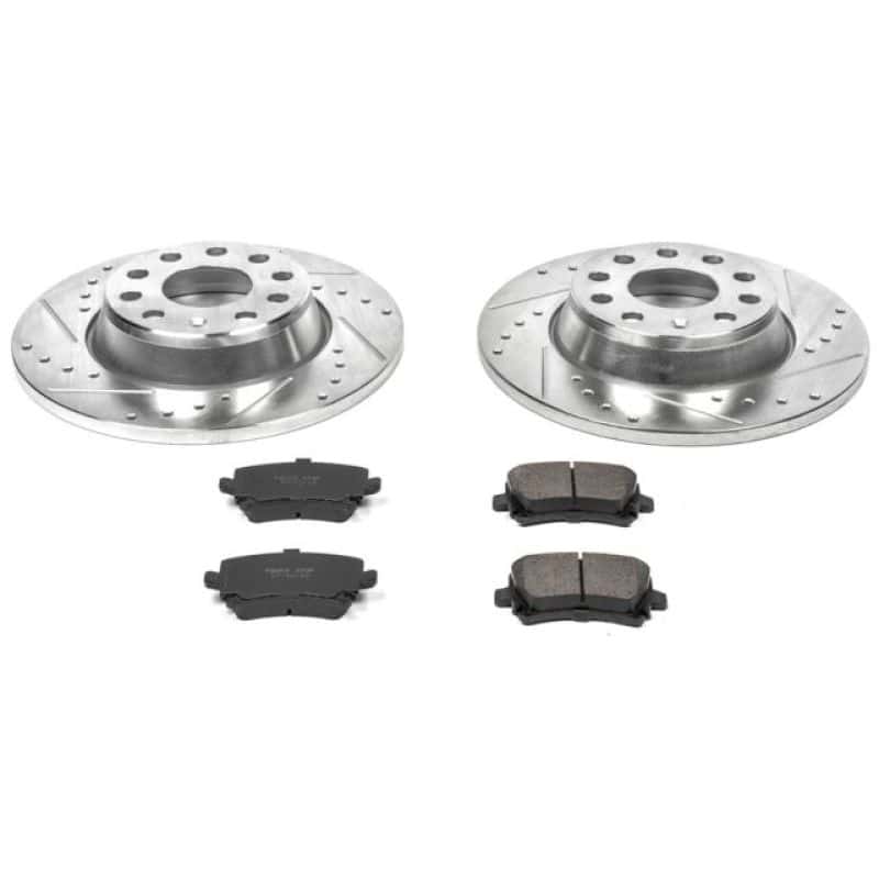PowerStop — Power Stop 06-09 Audi A3 Rear Z23 Evolution Sport Brake Kit - view 1