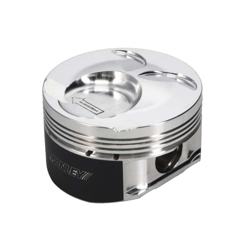 Manley Performance — Manley Ford 3.5L Ecoboost 3.652in Bore 1.239in 10.0:1 CR -0.5cc Dome Extreme Duty Piston Set
Piston Set - view 4