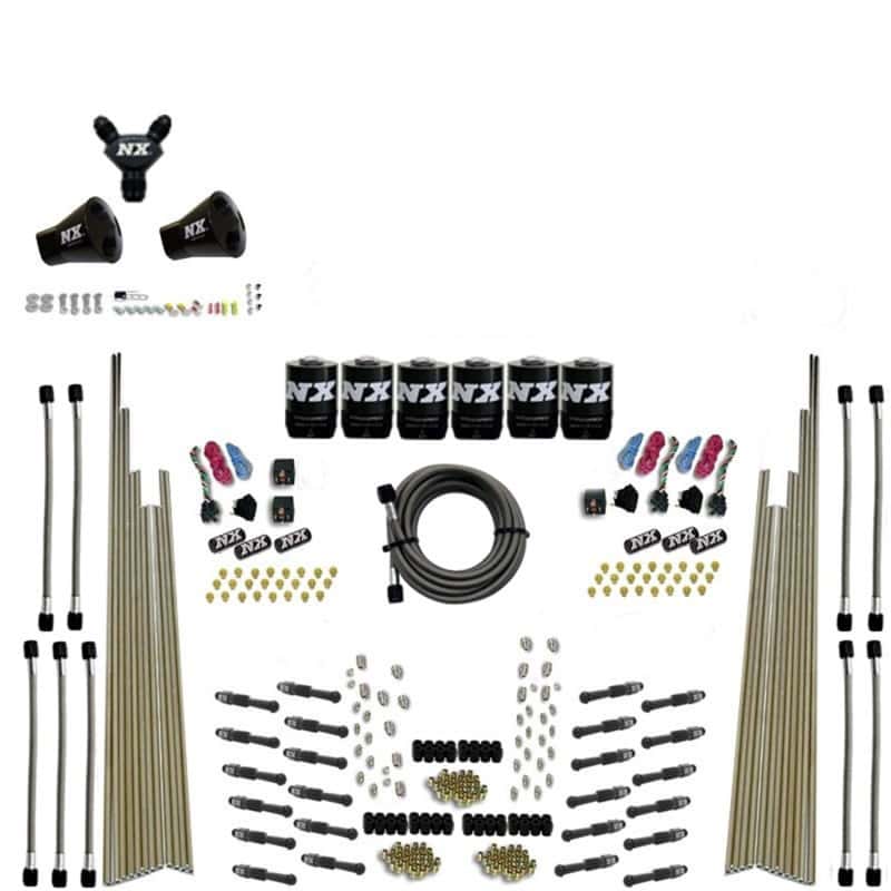 Nitrous Express — Nitrous Express 8 Cyl Dry Direct Port Three Stage 6 Solenoids Nitrous Kit (200-600HP) w/o Bottle
Injection System Kit
N2OSys - view 1
