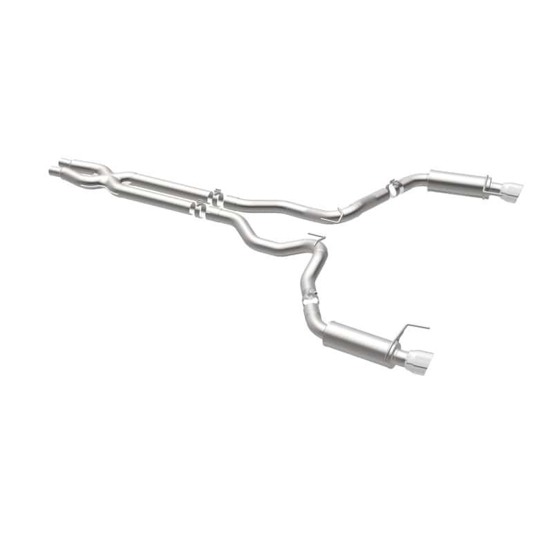 Magnaflow — MagnaFlow Cat Back, SS, 3in, Competition, Dual Split Polished 4.5in Tips 2015 Ford Mustang GT V8 5.0
Cat-Back - view 16