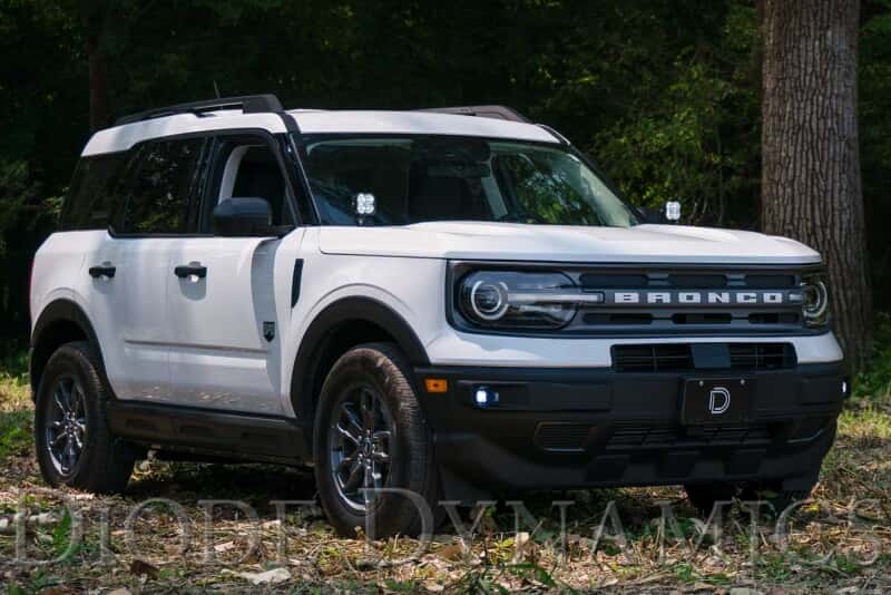 Diode Dynamics — Diode Dynamics 2021 Ford Bronco Sport Stage Series 2in LED Ditch Light Kit - Sport Yellow Combo - view 5