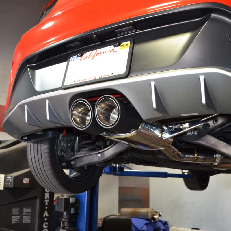 Injen — Injen 19-21 Hyundai Veloster L4 1.6L Turbo Performance Stainless Steel Axle Back Exhaust System
Exhaust System - view 7