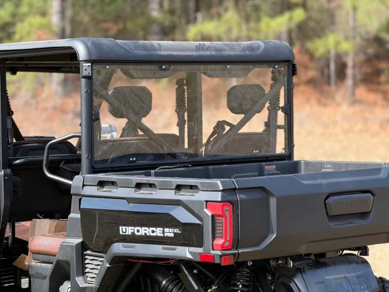 Seizmik — Seizmik 25+ CF Moto U10 Pro - Rear Windshield - view 1