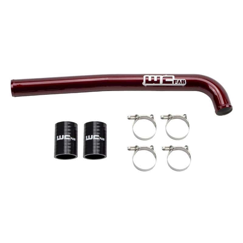 Wehrli — Wehrli 19-23 Chevrolet 6.7L Cummins High Output Upper Coolant Pipe - WCFab Red
Clnt pipe 19-24 RED - view 1