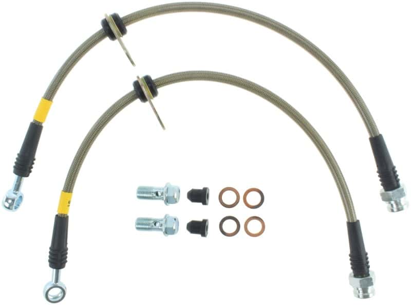 Stoptech — StopTech 06-12 Mitsubishi Eclipse Stainless Steel Rear Brake Lines
SS Brake Lines - view 5