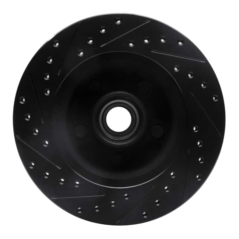 R1 Concepts — R1 86-92 Jeep Cherokee Front Right Drilled & Slotted Black Brake Rotor
R1 Brake Rotor Drill - view 5
