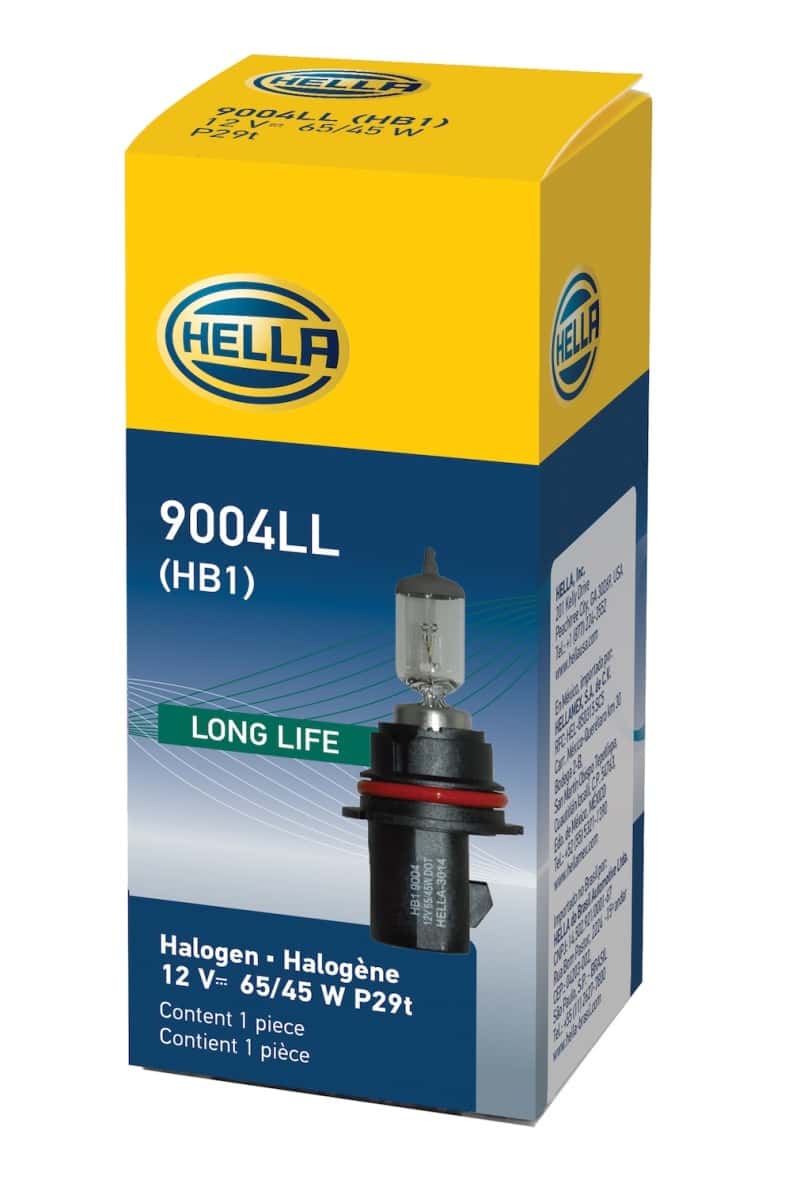 Hella — Hella Bulb 9004/Hb1 12V 65/45W P29T Longlife
9004LL Halogen Bulb - view 7