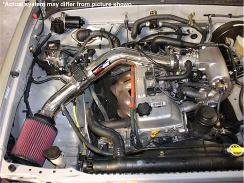 Injen — Injen 00-04 Tacoma 2.4L 4 Cyl. 01-04 Tacoma PreRunner 2.7L 4 Cyl. only Polished Power-Flow Air In
Short Ram Intake
Air Intake Kit - view 6