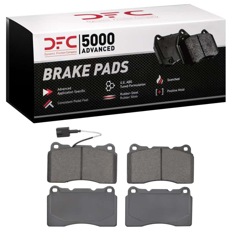 DFC — DFC 14-22 Maserati Ghibli Front 5000 Advanced Low Metallic Brake Pads
DFC Brake Pad Set - view 1