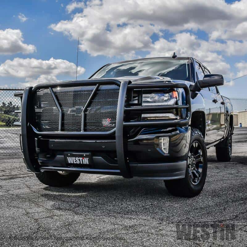 Westin — Westin 2016-2018 Chevrolet Silverado 1500 HDX Grille Guard - Black
Grille Guard - view 6