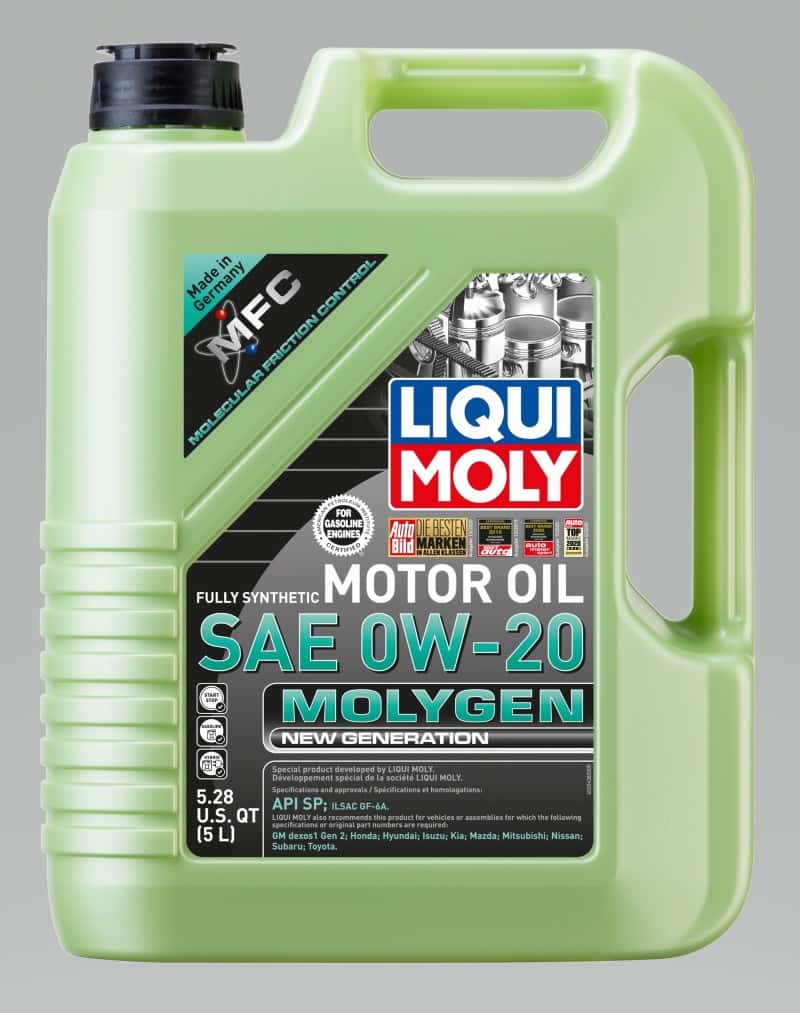 LIQUI MOLY — LIQUI MOLY 5L Molygen New Generation Motor Oil SAE 0W20 - view 2