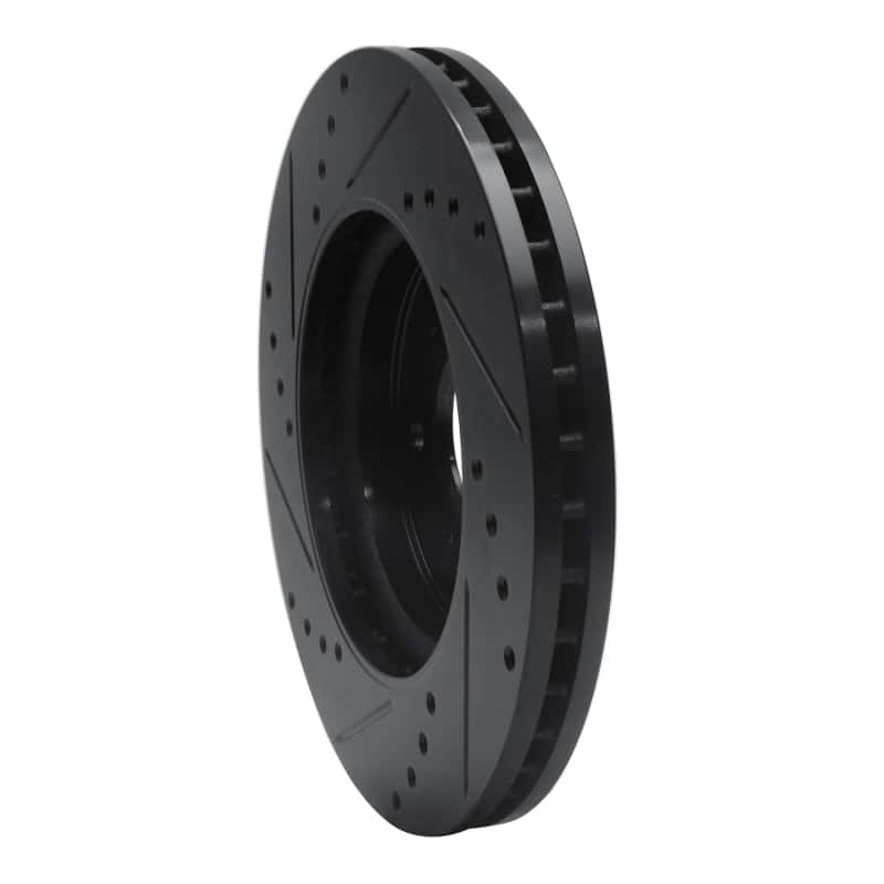 R1 Concepts — R1 07-16 Acura RDX Front Right Drilled & Slotted Black Brake Rotor
R1 Brake Rotor Drill - view 4