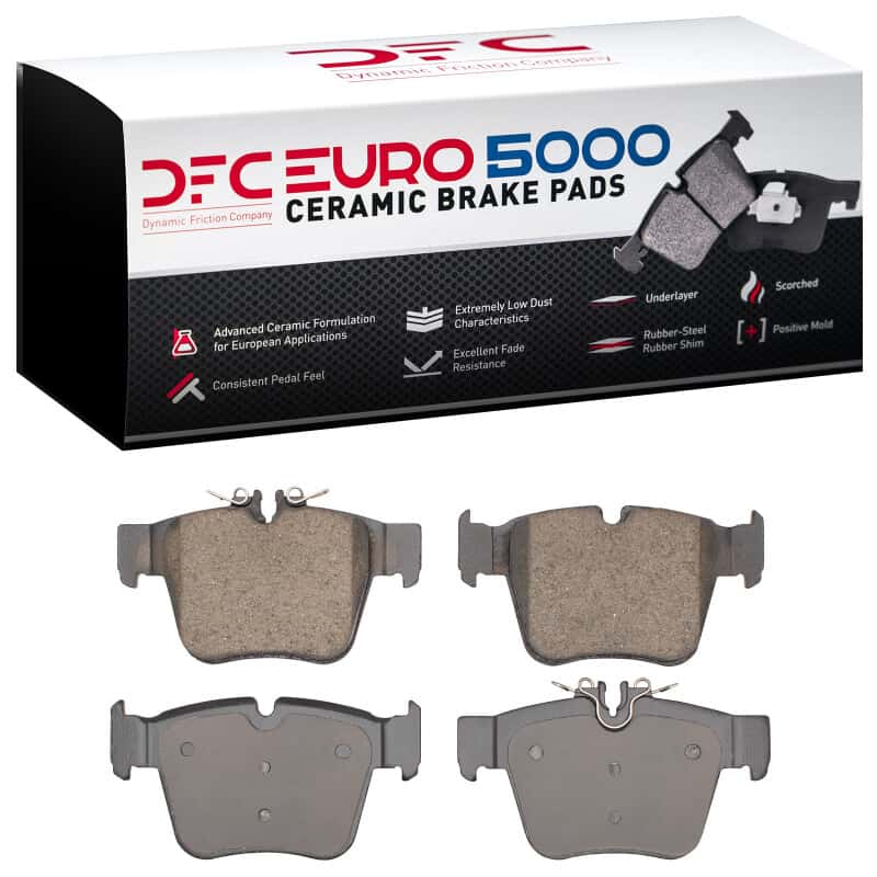 DFC — DFC 16-23 Mercedes-Benz GLC300 Rear Euro 5000 Ceramic Brake Pads
DFC Brake Pad Set - view 1