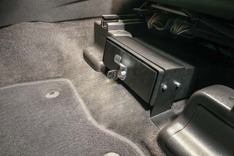 Tuffy Products — Tuffy Underseat Drawer W/ Keyed Lock For Ford Explorer & Police Interceptor
Underseat Drawer - view 4