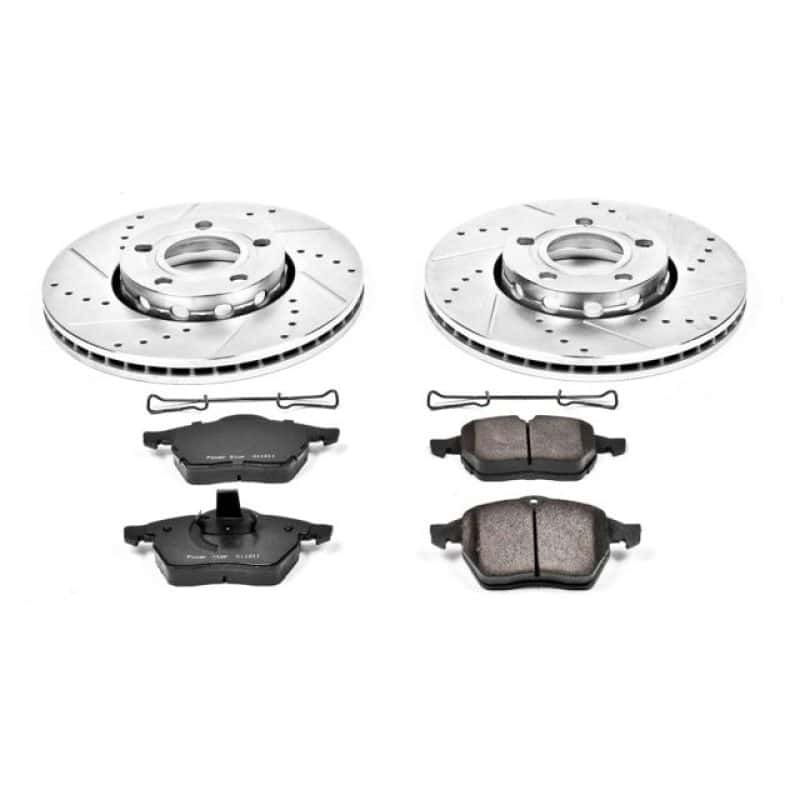 PowerStop — Power Stop 96-98 Audi A4 Front Z23 Evolution Sport Brake Kit - view 1