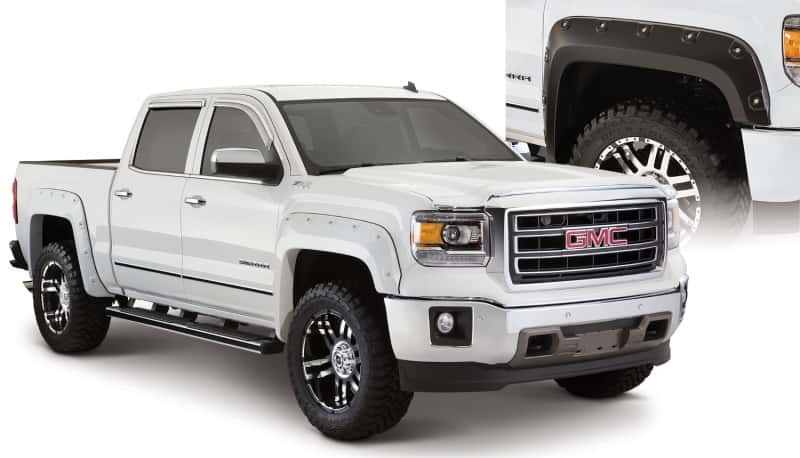 Bushwacker — Bushwacker 16-18 GMC Sierra 1500 Boss Pocket Style Flares 4pc - Black
FF Boss Pocket 4Pc - view 2