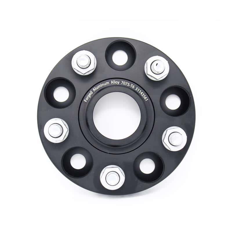 Torque Solution — Torque Solution Forged Aluminum Wheel Spacer Subaru 56mm Hub 5x114.3 - 25mm - view 3
